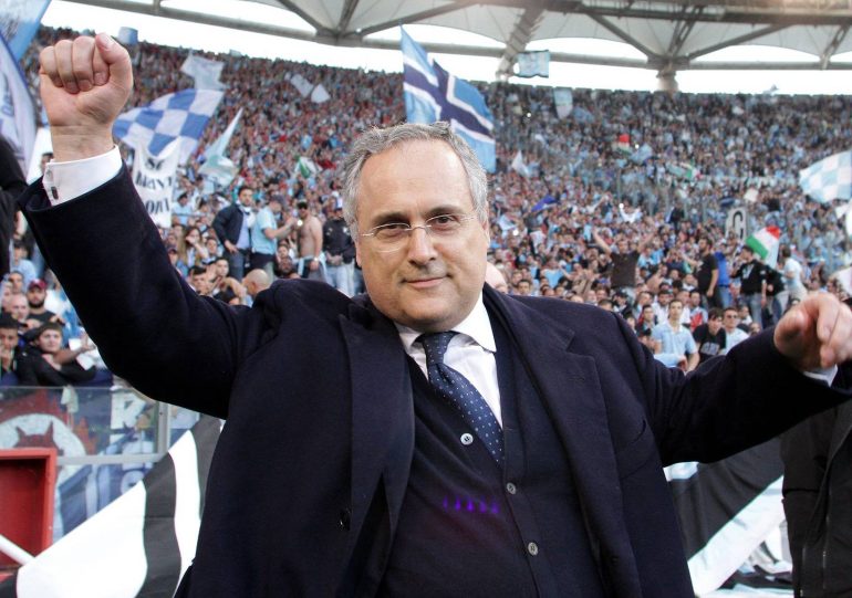 Lazio, oggi i 20 anni della Presidenza Lotito : dai trofei alle proteste dei tifosi