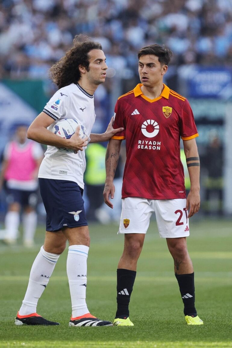 Guendouzi commenta il derby e svela il retroscena con Dybala